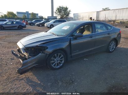 Lot #2992817874 2017 FORD FUSION HYBRID SE