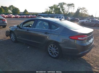 Lot #2992817874 2017 FORD FUSION HYBRID SE