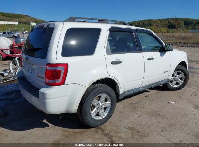 Lot #3035076874 2011 FORD ESCAPE HYBRID