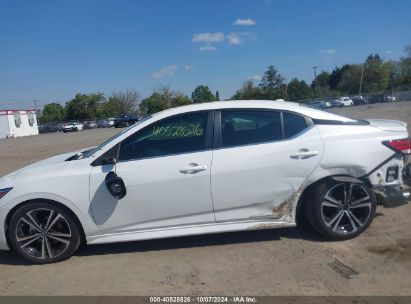 Lot #2995300216 2022 NISSAN SENTRA SR XTRONIC CVT