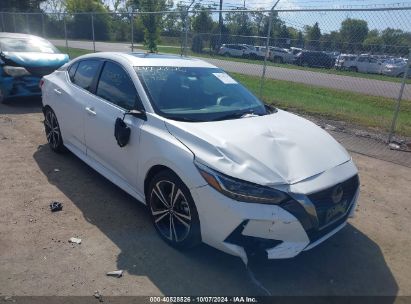 Lot #2995300216 2022 NISSAN SENTRA SR XTRONIC CVT