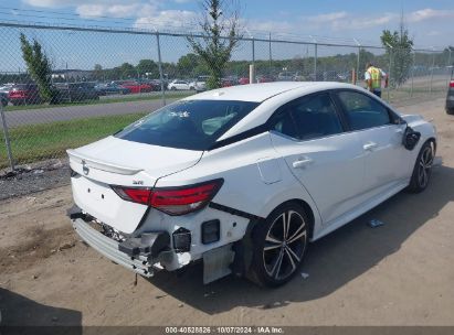 Lot #2995300216 2022 NISSAN SENTRA SR XTRONIC CVT