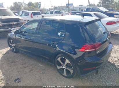 Lot #2992817871 2018 VOLKSWAGEN GOLF GTI 2.0T AUTOBAHN/2.0T S/2.0T SE