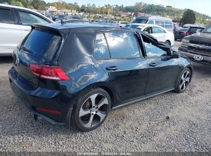 Lot #2992817871 2018 VOLKSWAGEN GOLF GTI 2.0T AUTOBAHN/2.0T S/2.0T SE