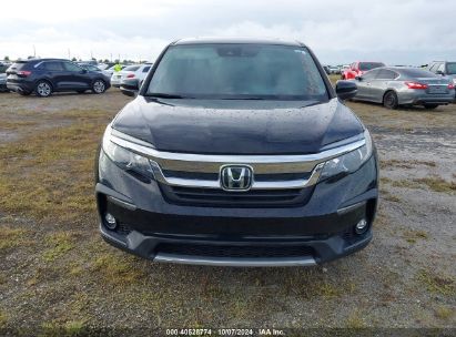 Lot #2992825691 2020 HONDA PILOT 2WD EX-L