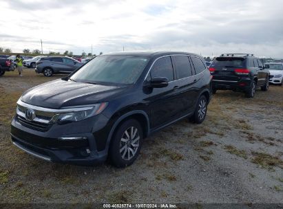 Lot #2992825691 2020 HONDA PILOT 2WD EX-L