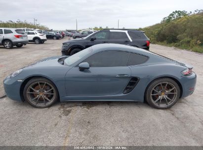 Lot #2992833823 2018 PORSCHE 718 CAYMAN