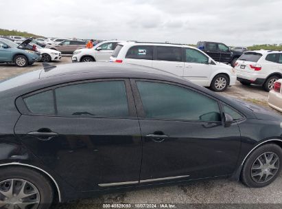 Lot #2992825676 2017 KIA FORTE LX