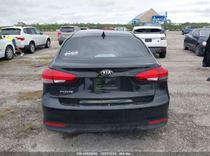 Lot #2992825676 2017 KIA FORTE LX