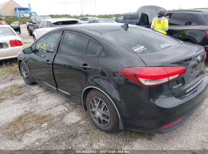 Lot #2992825676 2017 KIA FORTE LX