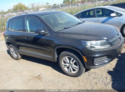 Lot #2996534026 2013 VOLKSWAGEN TIGUAN S