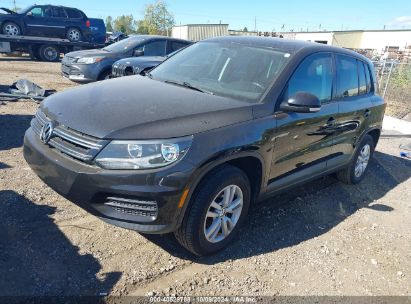 Lot #2996534026 2013 VOLKSWAGEN TIGUAN S