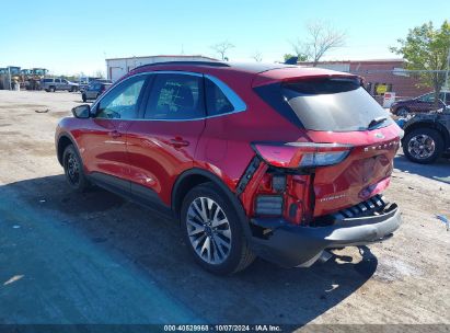 Lot #2980522359 2022 FORD ESCAPE TITANIUM