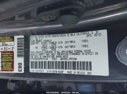 Lot #2992817852 2023 TOYOTA TACOMA TRD OFF ROAD