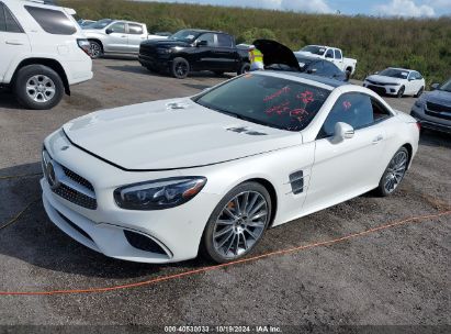 Lot #2992833817 2019 MERCEDES-BENZ SL 550