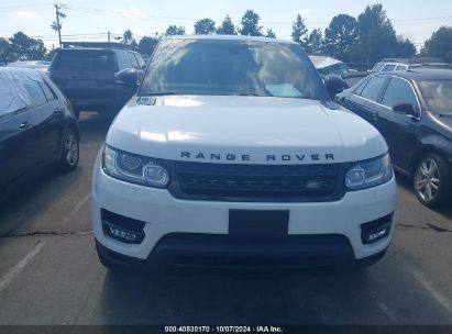 Lot #2992825612 2014 LAND ROVER RANGE ROVER SPORT 5.0L V8 SUPERCHARGED