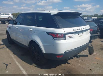 Lot #2992825612 2014 LAND ROVER RANGE ROVER SPORT 5.0L V8 SUPERCHARGED