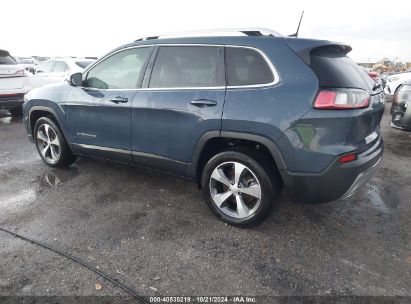 Lot #2992825534 2021 JEEP CHEROKEE LIMITED FWD