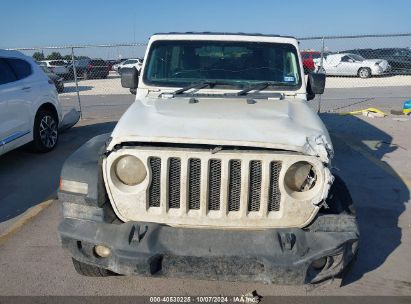 Lot #3035086996 2022 JEEP WRANGLER UNLIMITED SPORT RHD 4X4