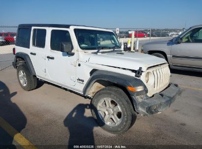 Lot #3035086996 2022 JEEP WRANGLER UNLIMITED SPORT RHD 4X4