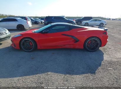 Lot #2995300013 2021 CHEVROLET CORVETTE STINGRAY RWD  3LT