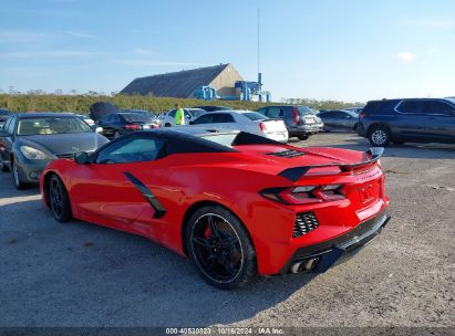 Lot #2995300013 2021 CHEVROLET CORVETTE STINGRAY RWD  3LT