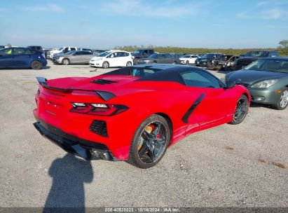 Lot #2995300013 2021 CHEVROLET CORVETTE STINGRAY RWD  3LT