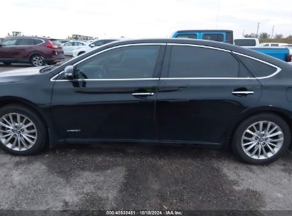 Lot #2992825524 2018 TOYOTA AVALON HYBRID LIMITED