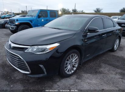 Lot #2992825524 2018 TOYOTA AVALON HYBRID LIMITED