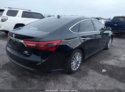 Lot #2992825524 2018 TOYOTA AVALON HYBRID LIMITED