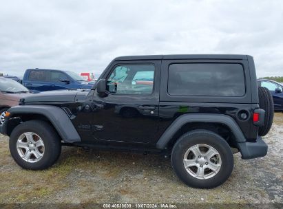 Lot #3007843675 2022 JEEP WRANGLER SPORT S 4X4