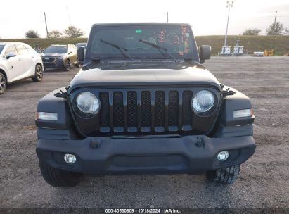 Lot #3007843675 2022 JEEP WRANGLER SPORT S 4X4