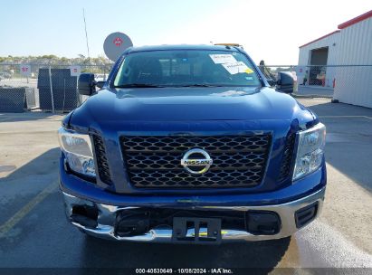 Lot #3035086991 2019 NISSAN TITAN SV