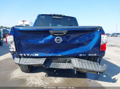 Lot #3035086991 2019 NISSAN TITAN SV