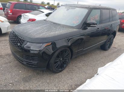 Lot #2995300000 2019 LAND ROVER RANGE ROVER 3.0L V6 SUPERCHARGED HSE