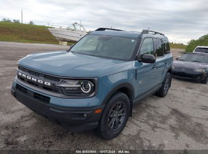 Lot #2995283825 2022 FORD BRONCO SPORT BIG BEND