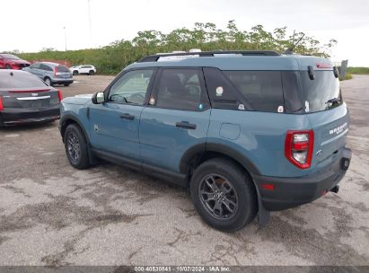 Lot #2995283825 2022 FORD BRONCO SPORT BIG BEND