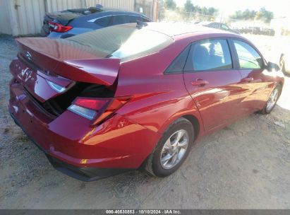 Lot #2992825484 2022 HYUNDAI ELANTRA SE