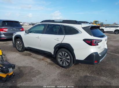 Lot #2995301233 2024 SUBARU OUTBACK LIMITED