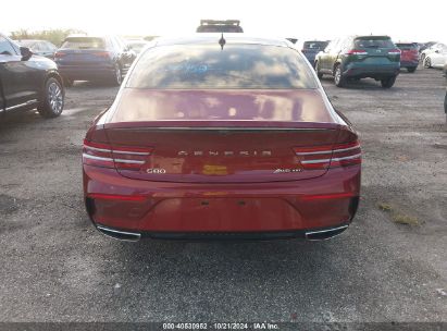 Lot #2992833820 2023 GENESIS G80 3.5T SPORT AWD