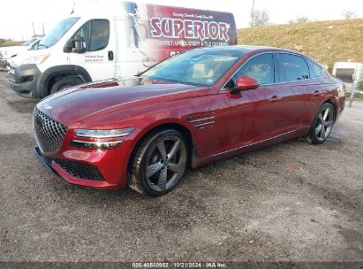 Lot #2992833820 2023 GENESIS G80 3.5T SPORT AWD