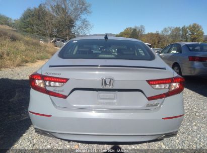 Lot #2994067838 2022 HONDA ACCORD SPORT SPECIAL EDITION