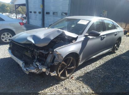 Lot #2994067838 2022 HONDA ACCORD SPORT SPECIAL EDITION