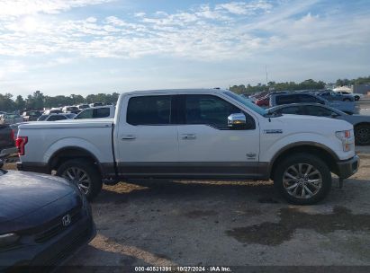 Lot #2996534004 2017 FORD F-150 KING RANCH