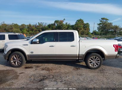 Lot #2996534004 2017 FORD F-150 KING RANCH