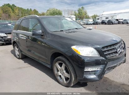 Lot #2994067836 2015 MERCEDES-BENZ ML 350 4MATIC