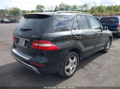 Lot #2994067836 2015 MERCEDES-BENZ ML 350 4MATIC