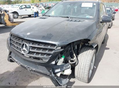 Lot #2994067836 2015 MERCEDES-BENZ ML 350 4MATIC