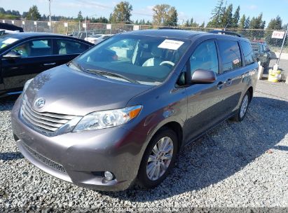 Lot #3035095769 2014 TOYOTA SIENNA XLE 7 PASSENGER