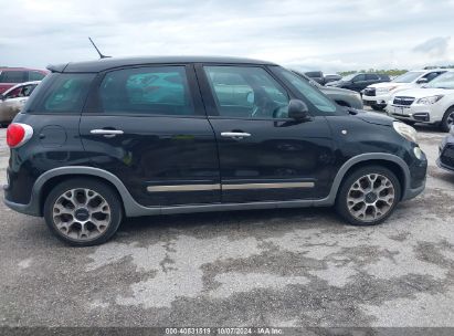 Lot #2992825454 2014 FIAT 500L TREKKING